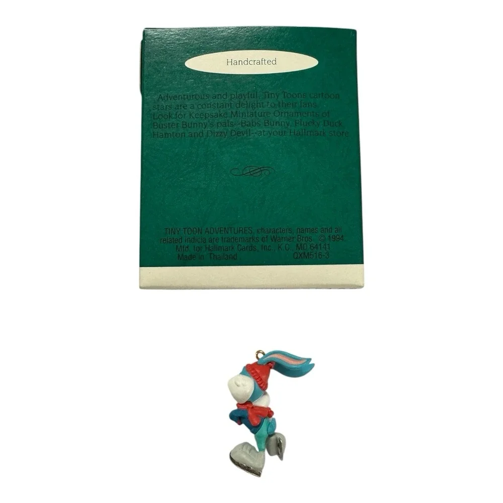 Hallmark Buster‎ Bunny Tiny Toon Adventures Miniature Ornament